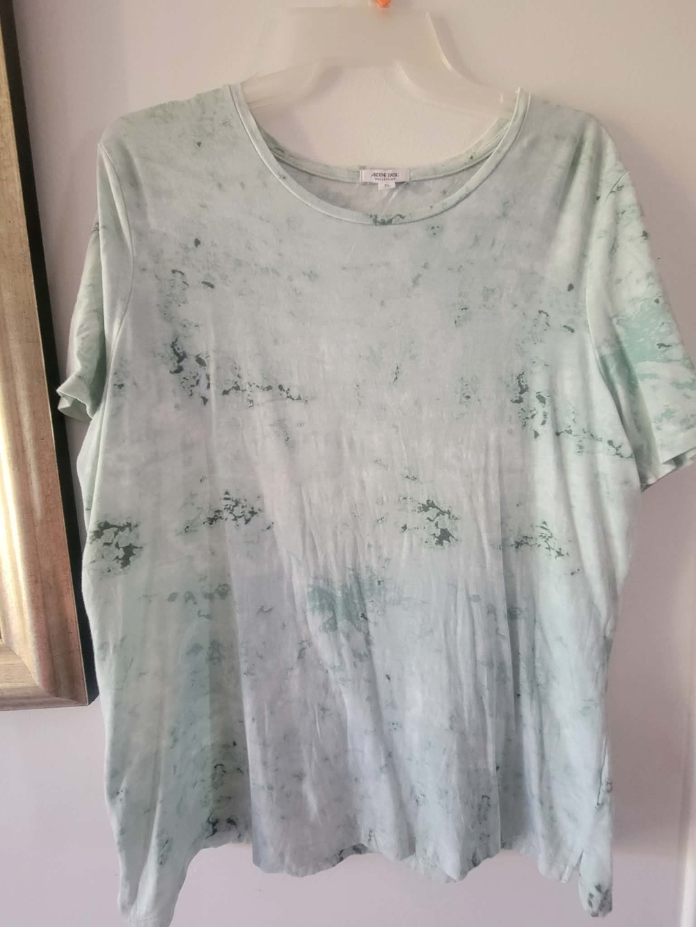 Source Unknown Pale Mint Tie-Dye Short Sleeve Tee
